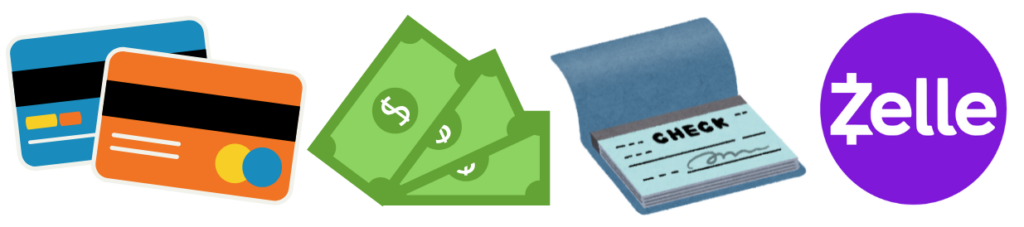 payments accepted